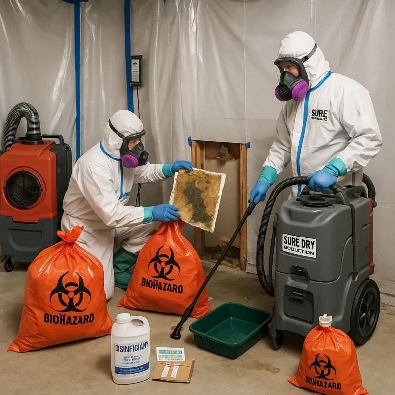 Contaminated Water Handling Protocols process in Chester, NJ