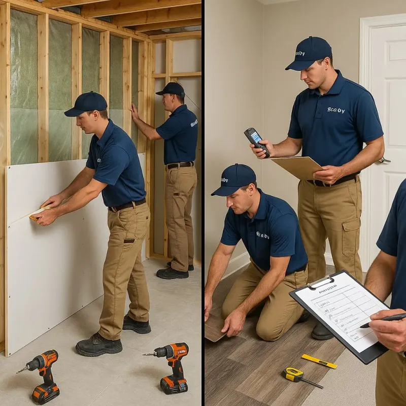 Repairs and Reconstruction process in Chester, NJ