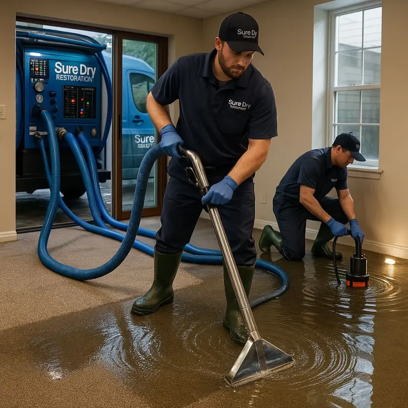 Water Extraction and Removal process in Chester, NJ